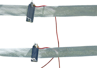 Patriot Tape to Tape Vertical Connector, Clear, 1x3x4.8 in - Clamps and Joiners