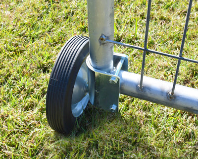 Patriot Gate Wheel, Gray, 1 5/8-2 in - Hardware