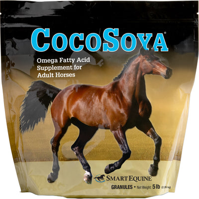 Smartequine Cocosoya Fatty Acid Granular, 5 lb - Wheat Germ & Other Oils