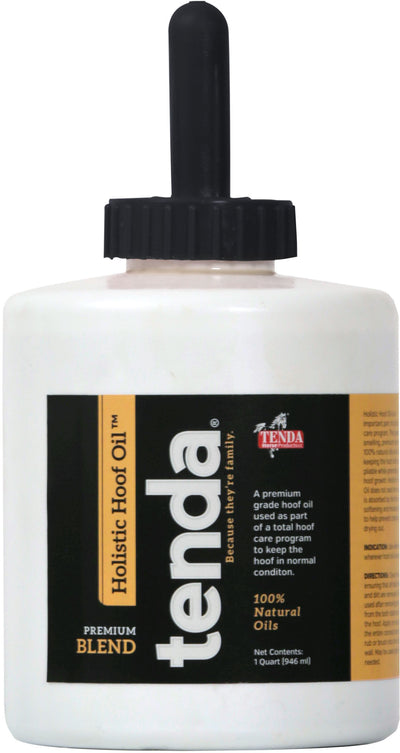 Tenda Holistic Premium All Natural Hoof Oil, 1 qt - Hoof Conditioners