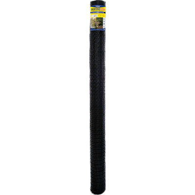 Tenax Deer Fence Select, Black, 8x100 ft - Plastic Deer and Snow Fence