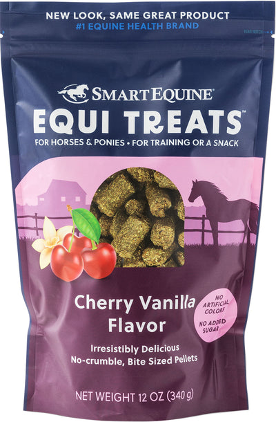 Smartequine Equi Treats Bite Size Pellet, Cherry/Vanilla, 12 oz