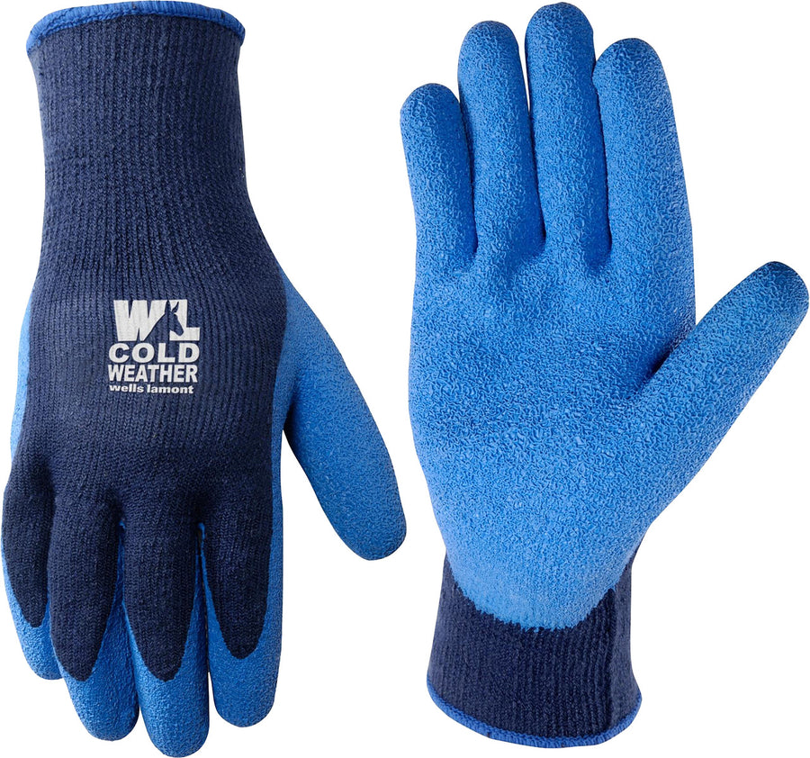 Wells Lamont Mens Thermal Knit Winter Grip Glove, XL - Cloth Insulated