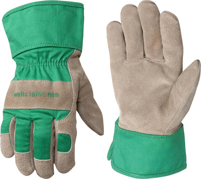 Wells Lamont Youth Leather Palm Work Glove, SM - Children