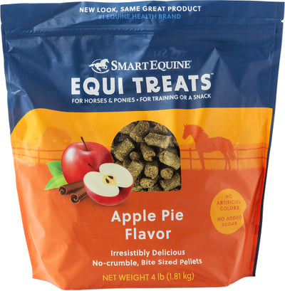 Smartequine Equine Treats Pellets, Apple Pie, 4 lb