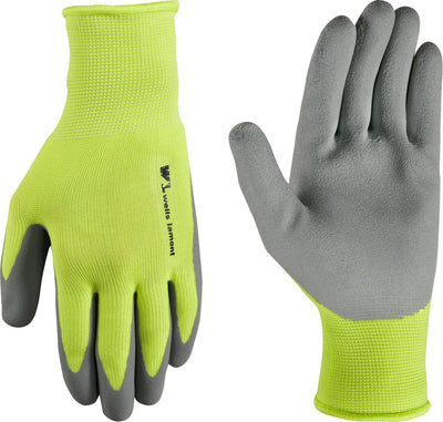 Wells Lamont Mens Hi Visibility Latex Glove, XL - Coated
