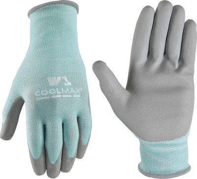 Wells Lamont Womens Coolmax Coated Knit Glove, MD