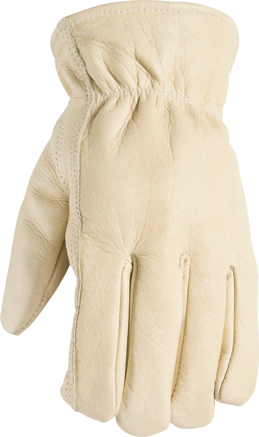 Wells Lamont Mens Cowhide Slip-On Work Glove, XXL - Leather Work