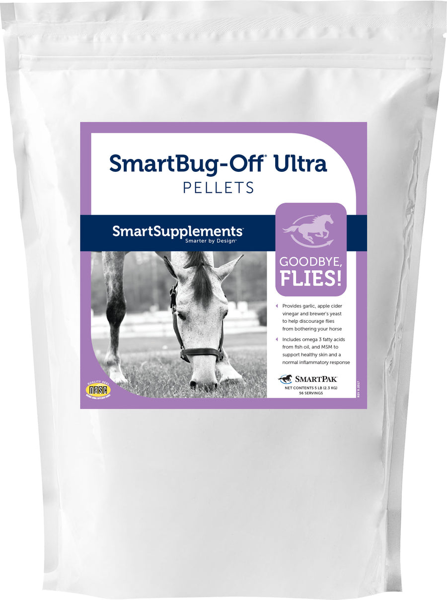 Smartequine Smartbug-Off Ultra Pellets, 5 lb - Natural