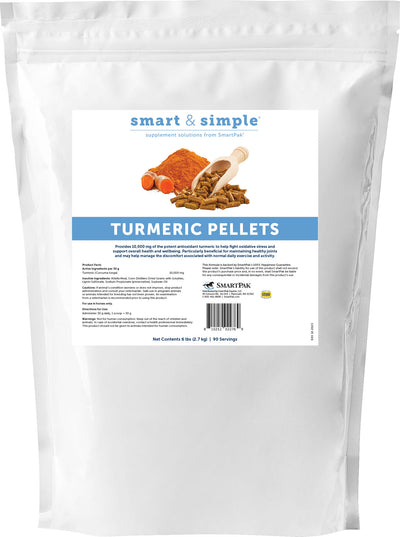 Smartequine Smart & Simple Turmeric Pellets, 6 lb - Multi-Purpose