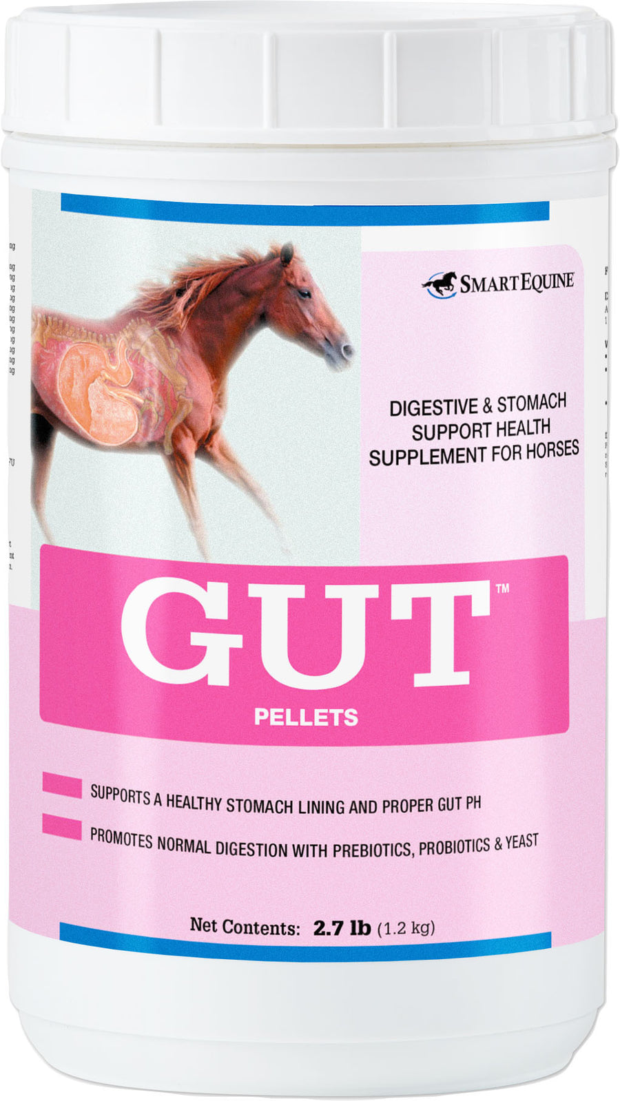 Smartequine Gut Pellets, 2.7 lb - Digestion Metabolic