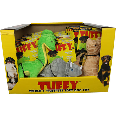 Mighty Dino Pdq Display, Assorted, 16 pc - Plush