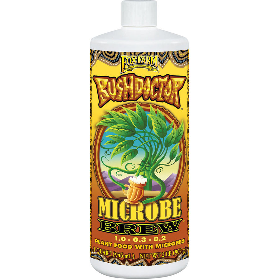 Foxfarm Bush Doctor Microbe Brew, 1 qt - Fertilizing