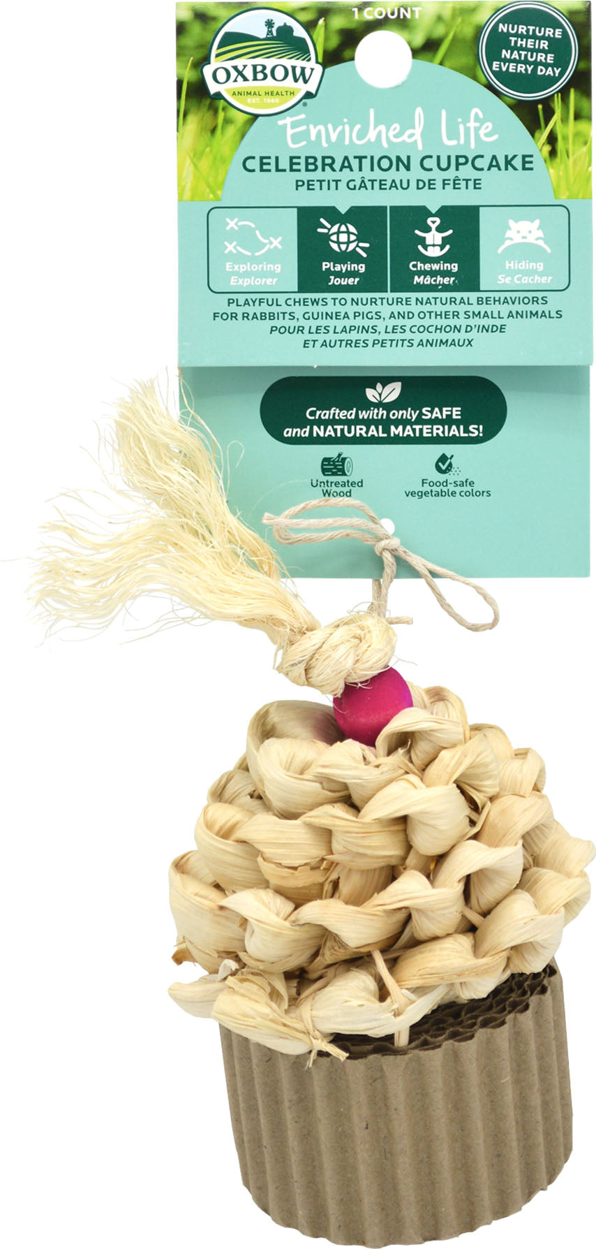 Oxbow Animal Health Enriched Life Celebration Cupcake - Chews
