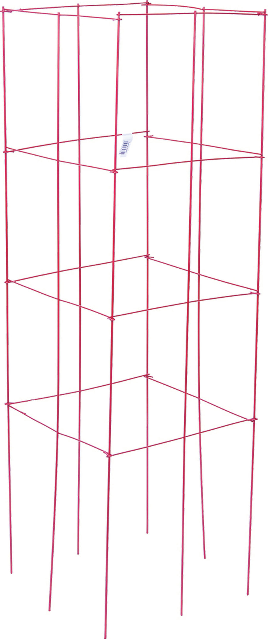 Panacea Products Heavy Duty 4 Panel Tomato Tower Cage, Red, 47 in - Tomato Supports