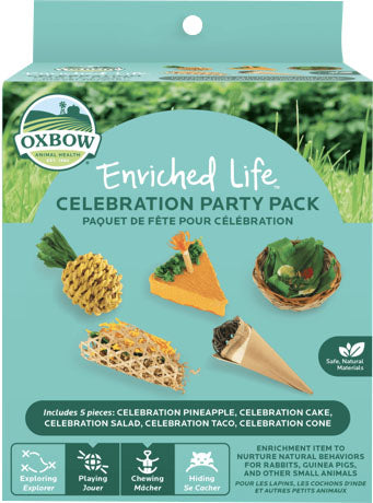 Oxbow Animal Health Enriched Life Celebration Party Pack - Chews