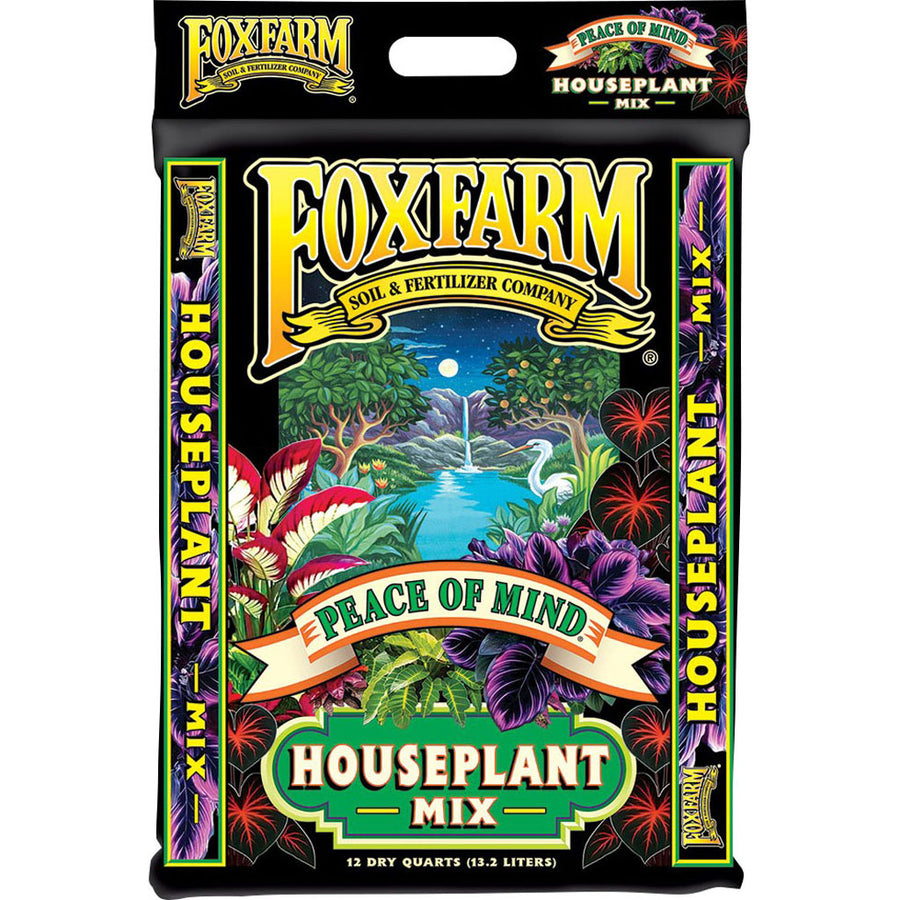 Foxfarm Peace of Mind Houseplant Mix, 12 qt - Potting Soils & Mulches