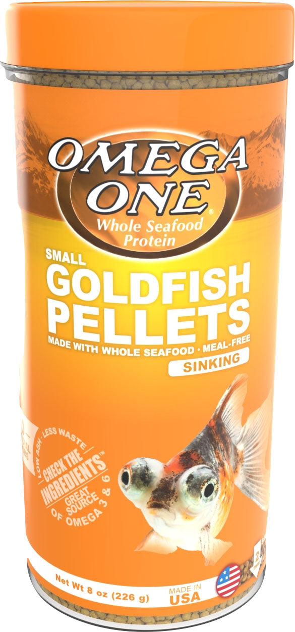 Omega One Goldfish Pellet, sm-8 oz - Standard