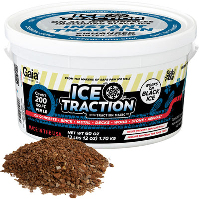 Ice Traction with Traction Magic Tub, 3.75 lb - Ice Melt