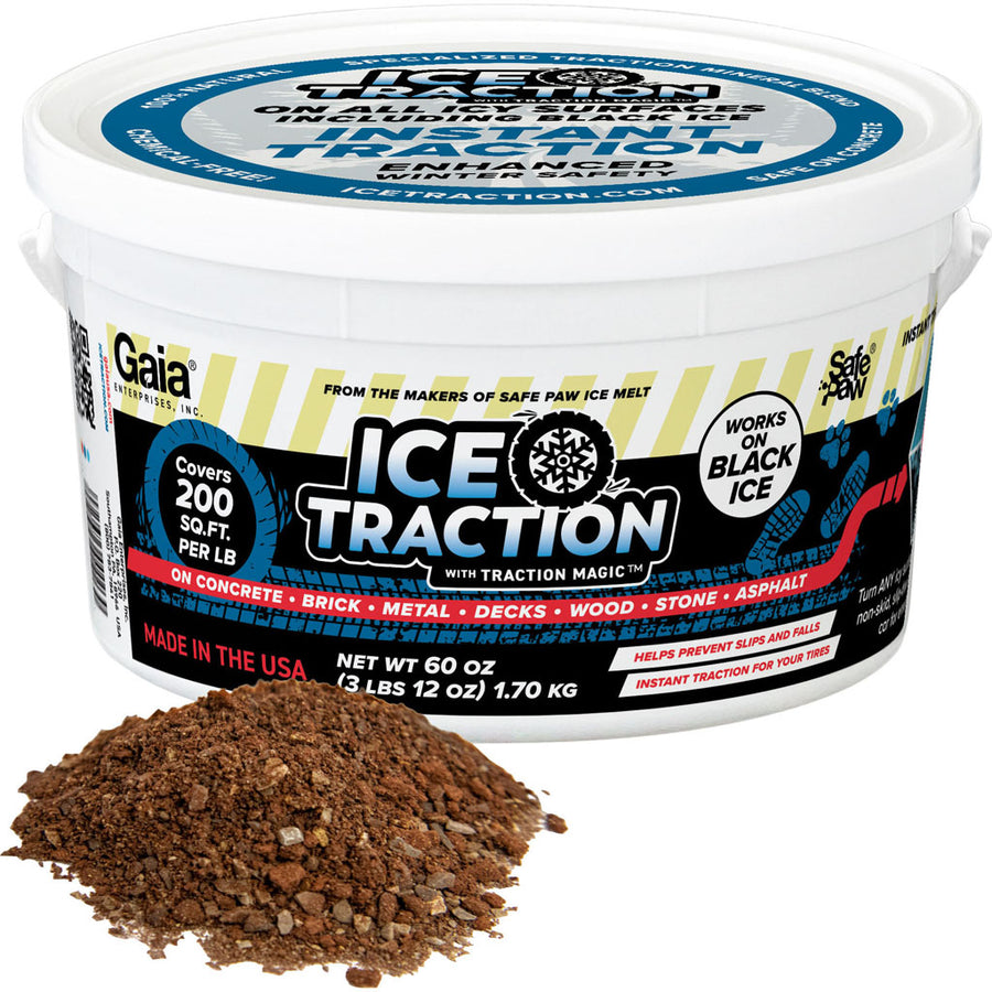 Ice Traction with Traction Magic Tub, 3.75 lb - Ice Melt