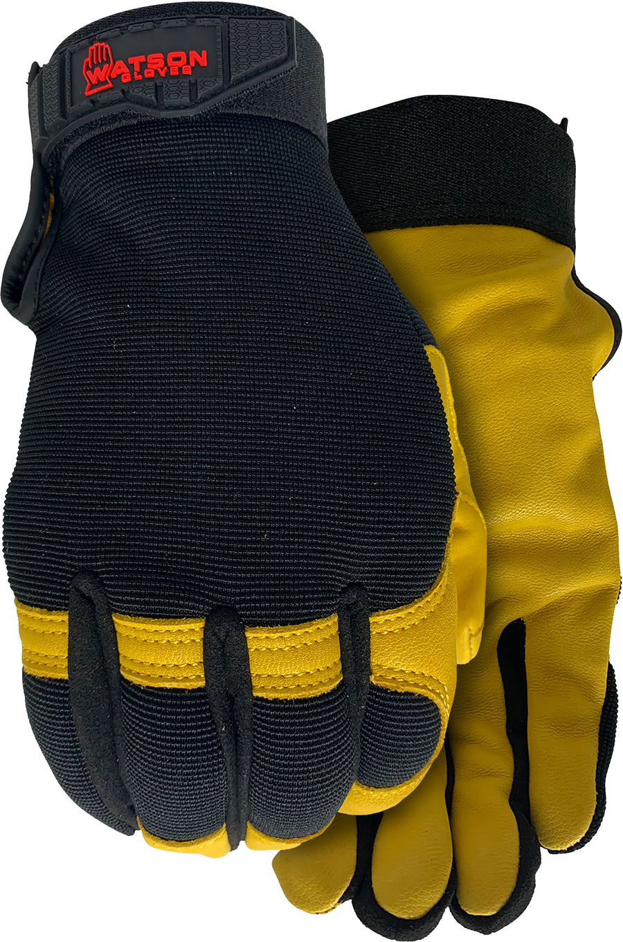 Watson Gloves Mens Flex Time Wastenot Fabric, Black, XL - Leather Work