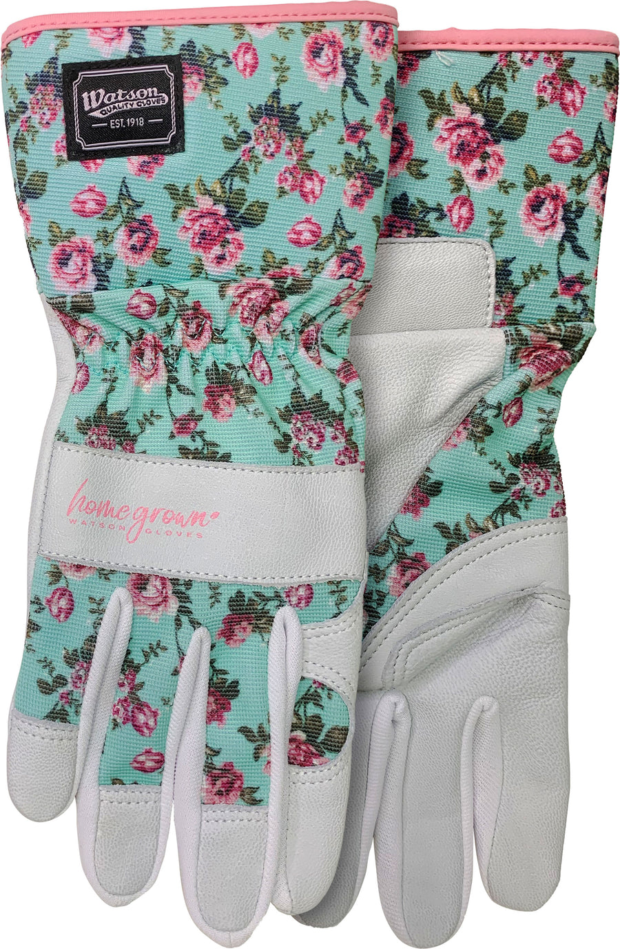 Watson Gloves Ladys You Grow Girl Wastenot Fabric, White, MD - Garden