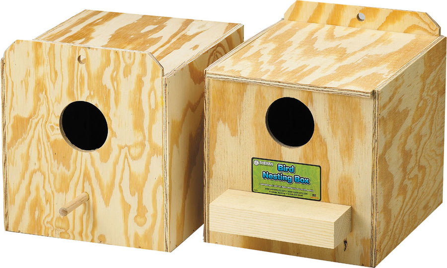 Ware Parakeet Nest Box, Reg - Nest Boxes