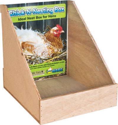 Ware Chicken Wooden Nesting Box, 11.25x12.75x12.5 in