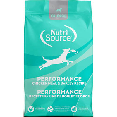 Nutrisource Choice Performance Als Dog Food, Chicken, 40 lb - Dry