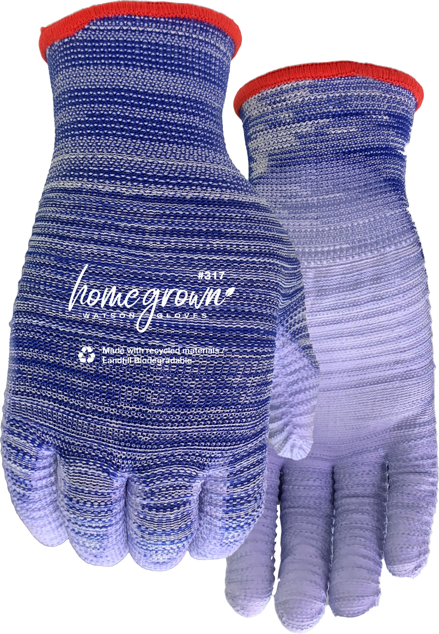 Watson Gloves Ladys Lite As a Feather Wastenot, Purple, SM - Coated