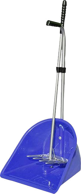Tuff Stuff Manure Scoop & Rake, Blue - Manure Fork