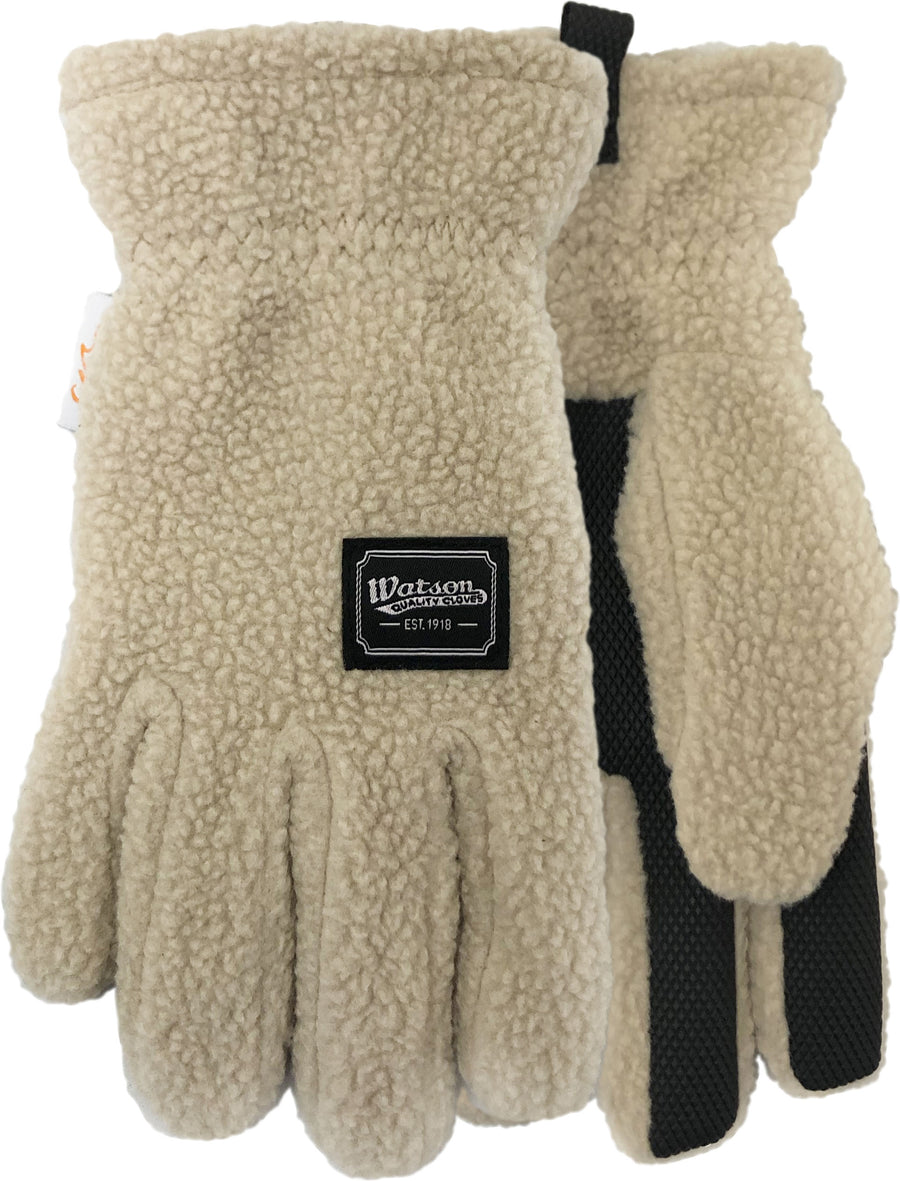 Watson Gloves Lady Baa Baa Glove Wastenot Fabric, Brown, MD - Cloth Insulated