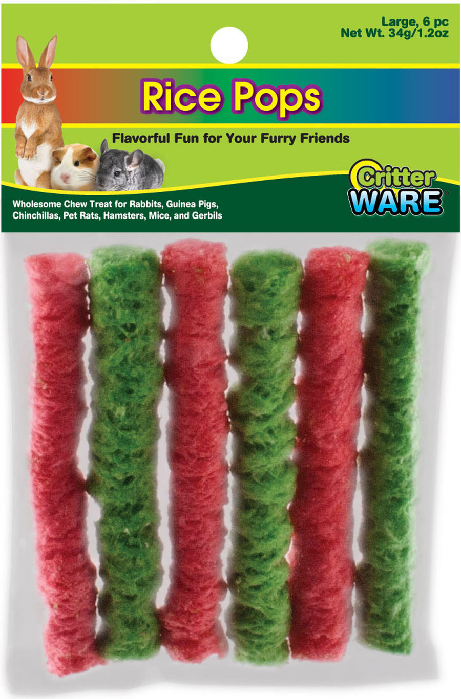 Ware Rice Pops, LG - Edibles