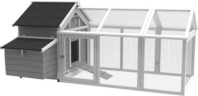 Ware Rustic Barn Coop, 103x36x35 in - Coops