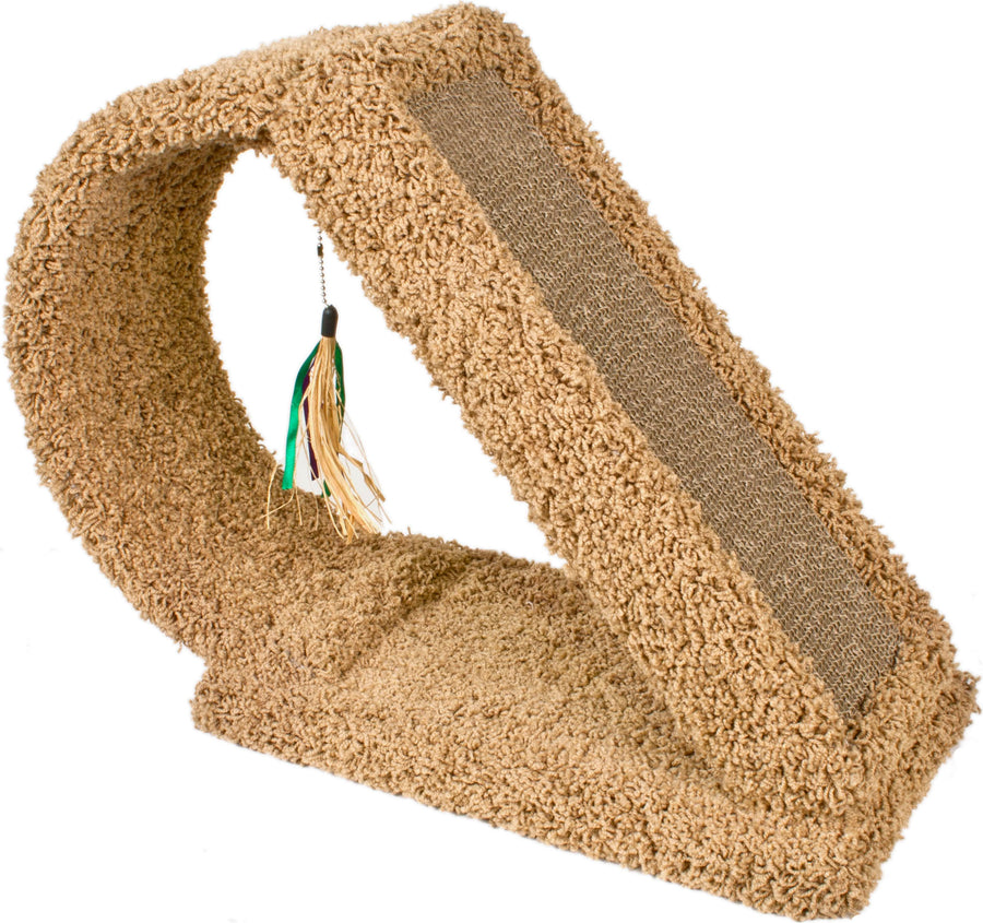 Ware Kitty Scratch Tunnel W/Corrugated, 9.5x23x18.5 in - Scratch Posts