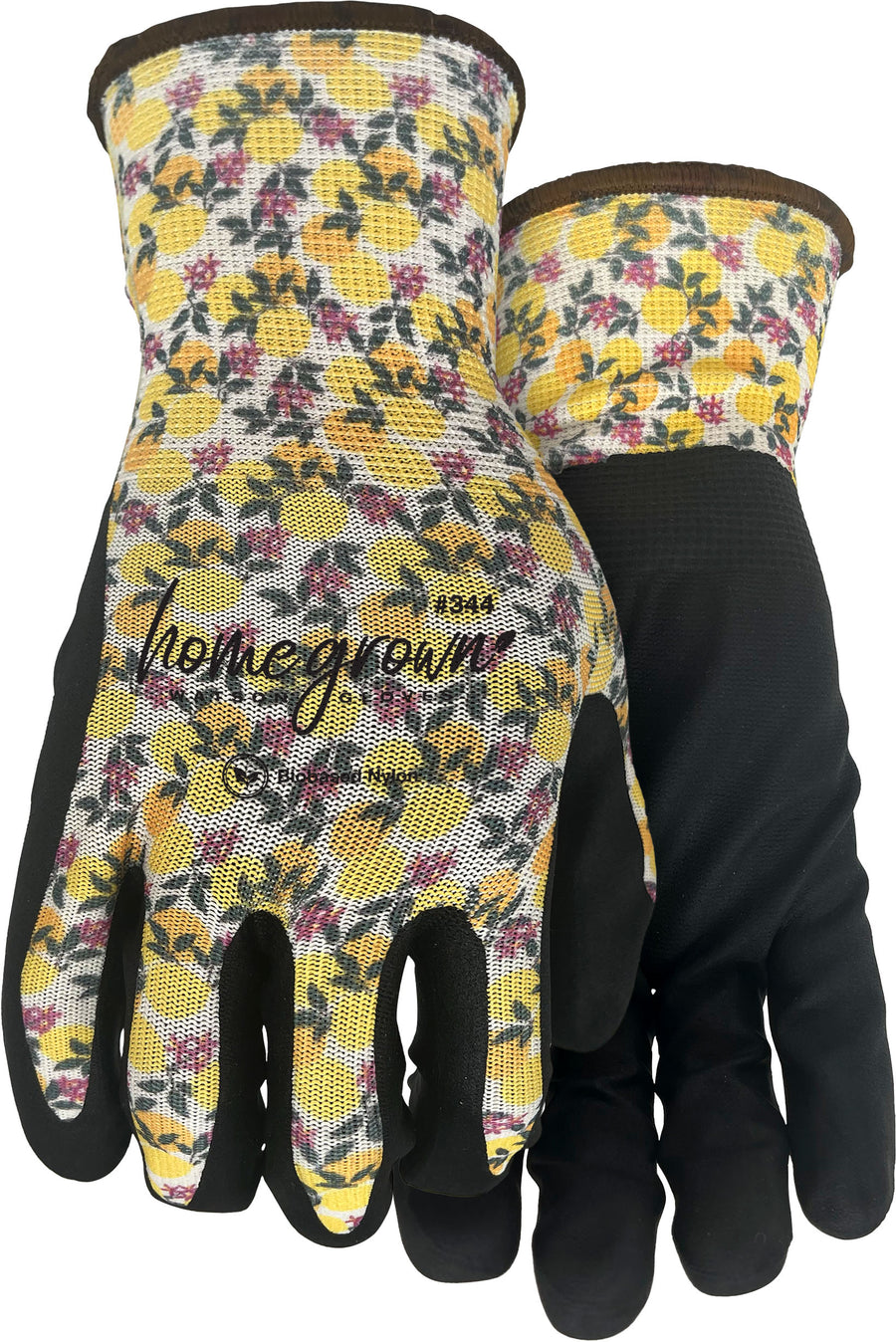 Watson Gloves Ladys Lemon Drop Bio Based, Yellow, LG - Coated