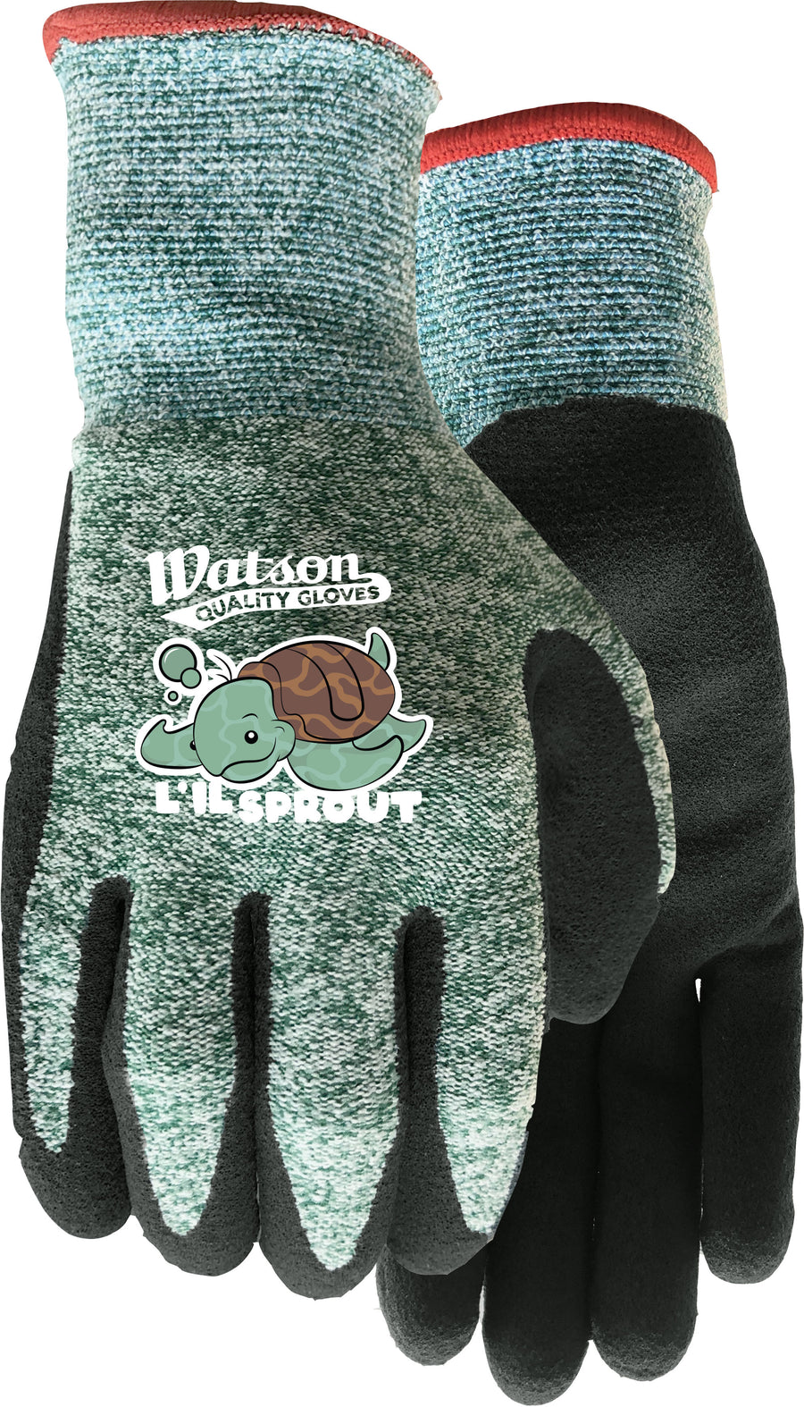Watson Gloves Kids L'il Sprout Wastenot, Green, XS - Children