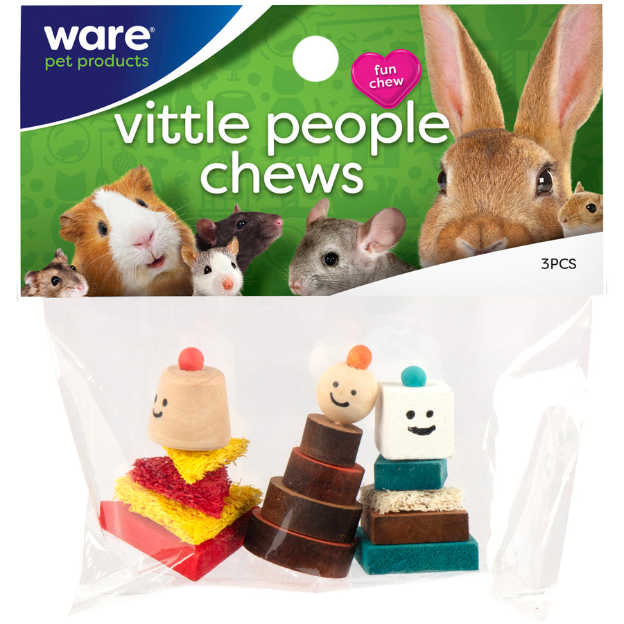 Ware Vittle People Small Animal Chew, 5in-3 pc - Chews