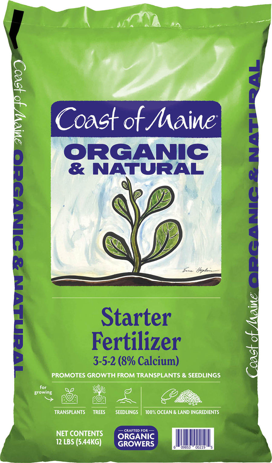 Coast of Maine Organic & Natural Starter Fertilizer, 12 lb - Fertilizing