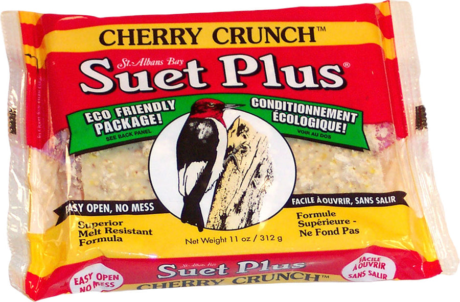 Suet Plus Suet Cake, Cherry, 11 oz - Suet Cakes