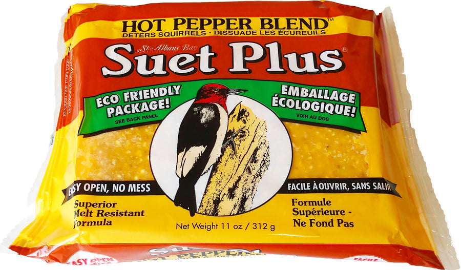 Suet Plus Suet Cake, Hot Pepper, 11 oz - Suet Cakes