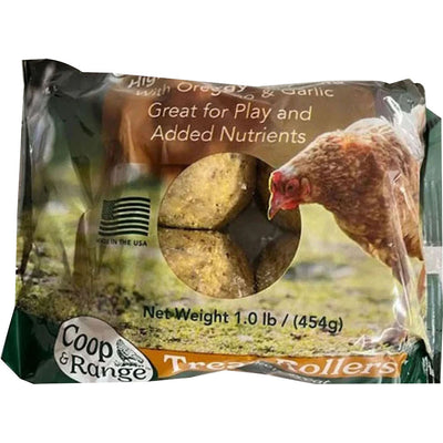 Coop & Range Chicken Treat Rollers, High Energy, 4 pk - Treats