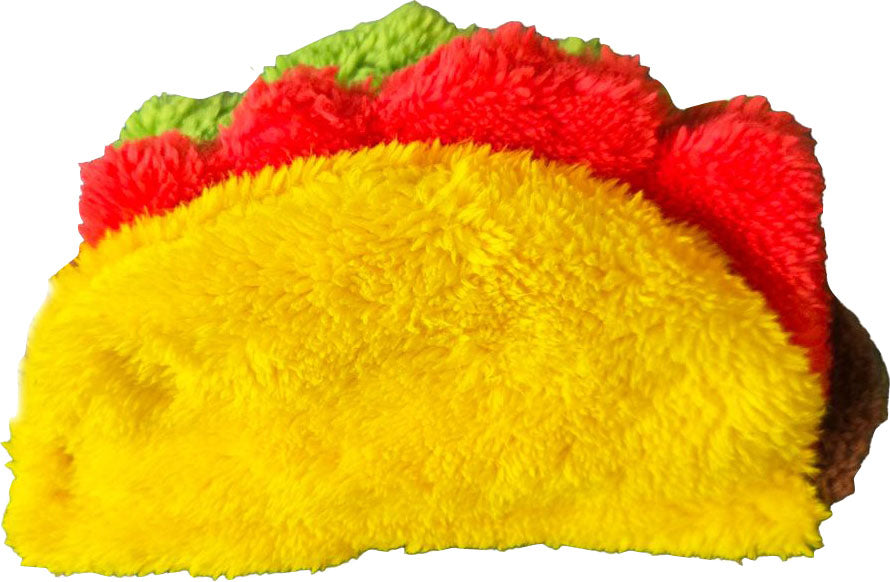 Cycle Dog Duraplush Taco Snuffle Dog Toy, Yellow, MD