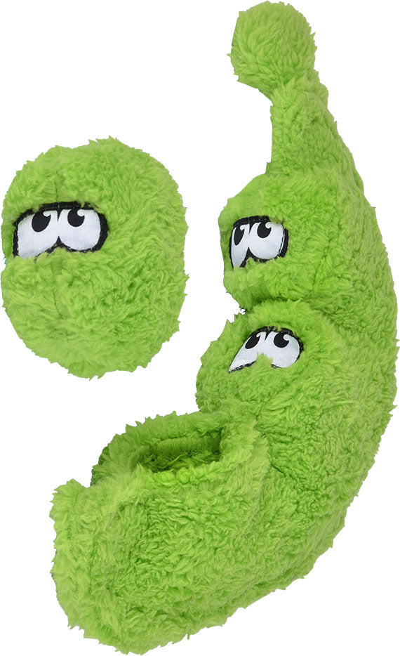 Cycle Dog Duraplush Peas in a Pod Puzzle Dog Toy, Green, MD