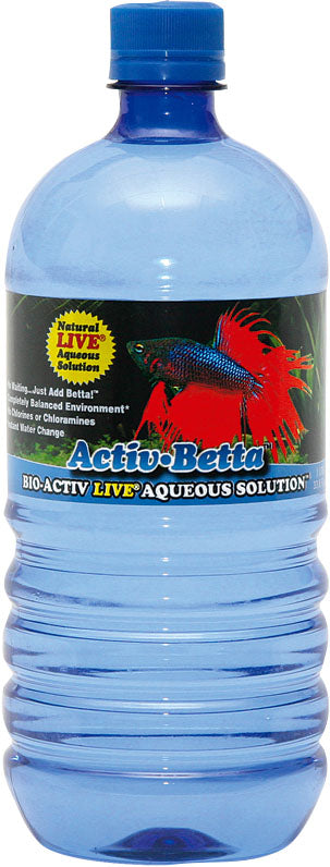 World Wide Imports Bio-Activ Live Betta Water, 33.8 oz - Conditioners