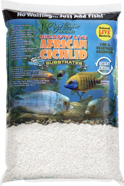 World Wide Imports Bio Activ Live Cichlid Reef Lake Sand, 20 lbs - Marine