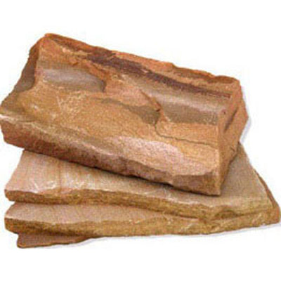 World Wide Imports Golden Harvest Slate Rock, Slate, 50 lbs