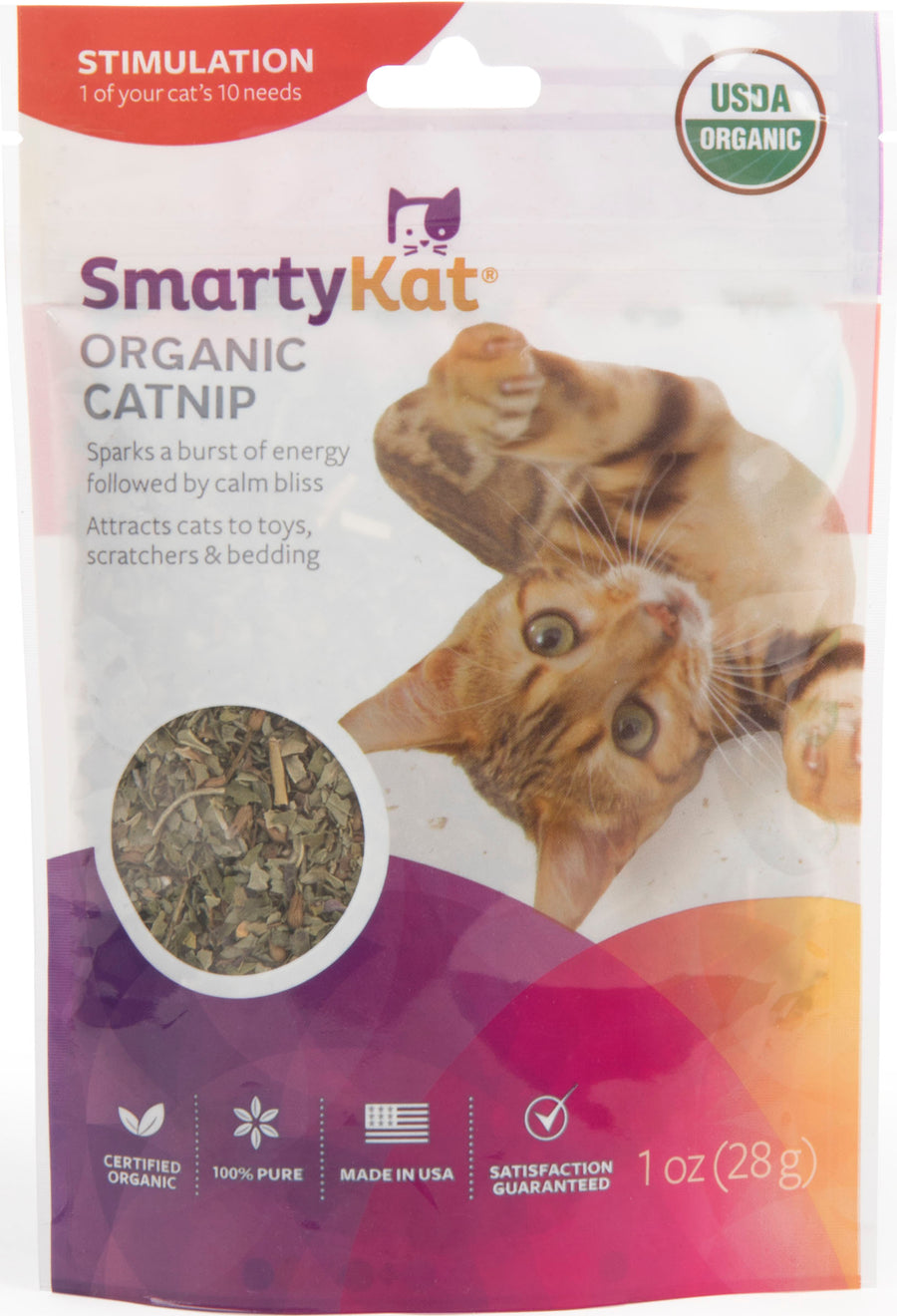 Smartykat Usda Certified Organic Catnip, 1 oz