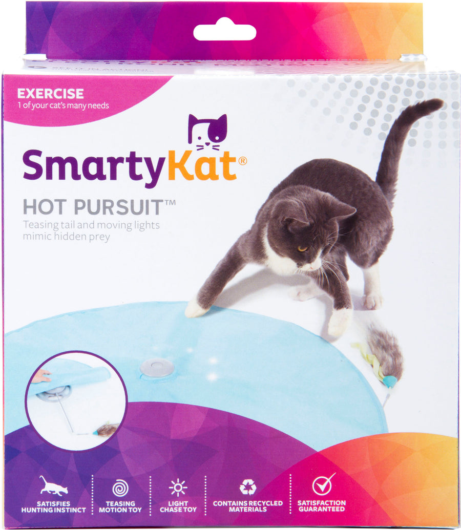 Smartykat Hot Pursuit Concealed Motion Cat Toy - Interactive