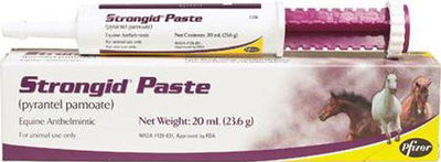 Zoetis Strongid Equine Anthelmintic Paste, 20 ml